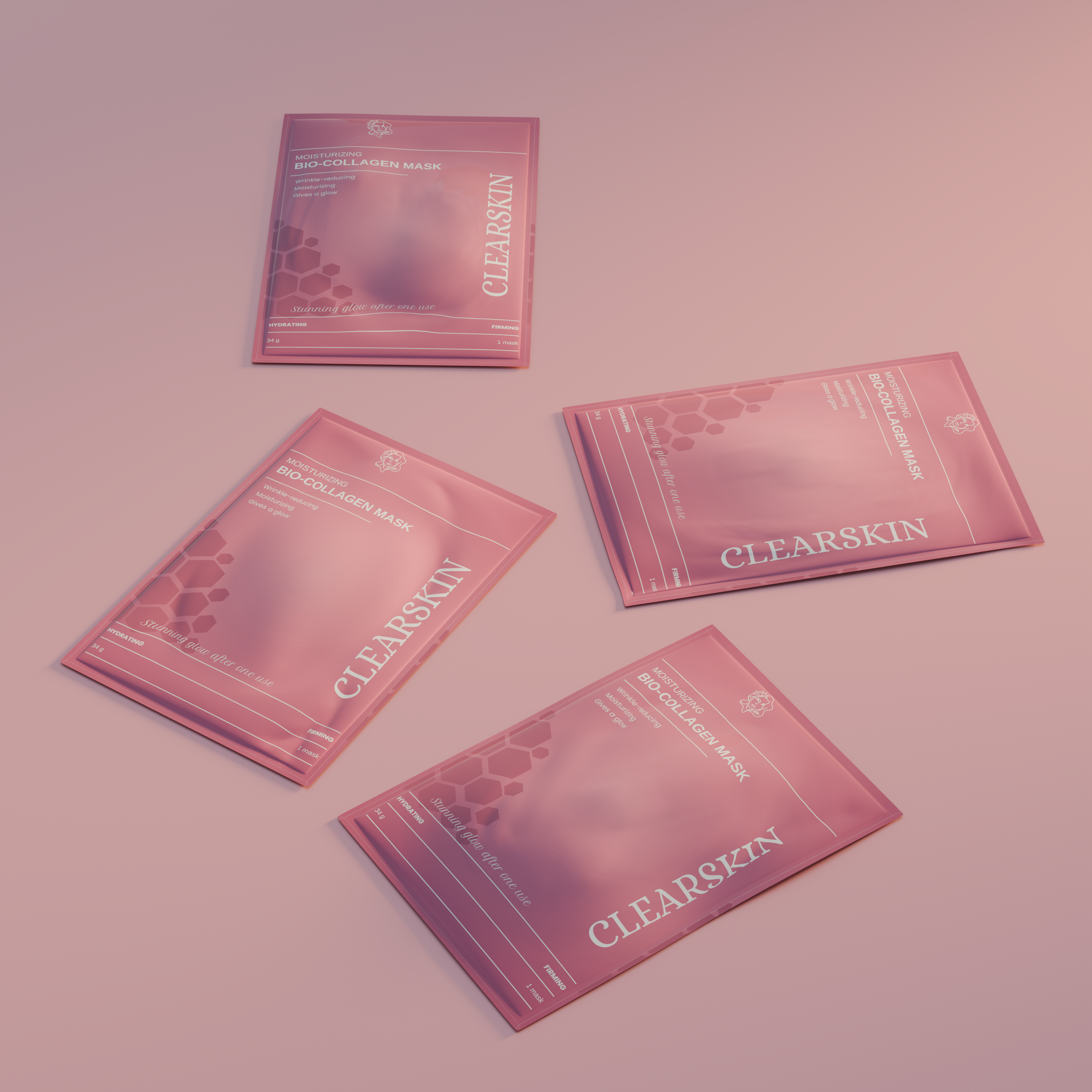 Feuchtigkeitsspendende Bio-Collagen-Maske